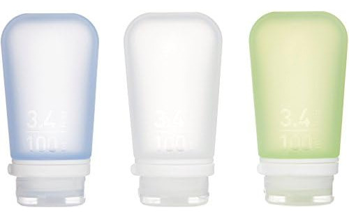 Botellas De Viaje De Silicona Rellenables Pequeñas Humangear