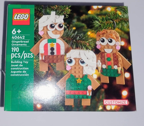 Set Lego Adornos De Pan De Gingerbread Ornaments 40642 190