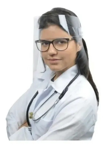 Imagem 1 de 3 de 3 X Máscara Para Proteção Facial Tam. G Lavável C/ Elástico