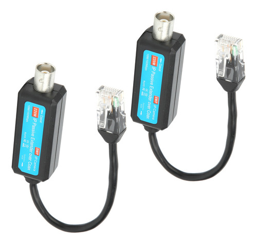 Zz Par De Extensores Ip De Red Coaxial Pasiva Sobre Coaxial