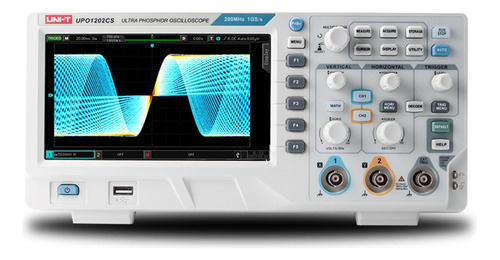 Uni-t Osciloscopio Ultra Fósforo Digital Upo1202cs