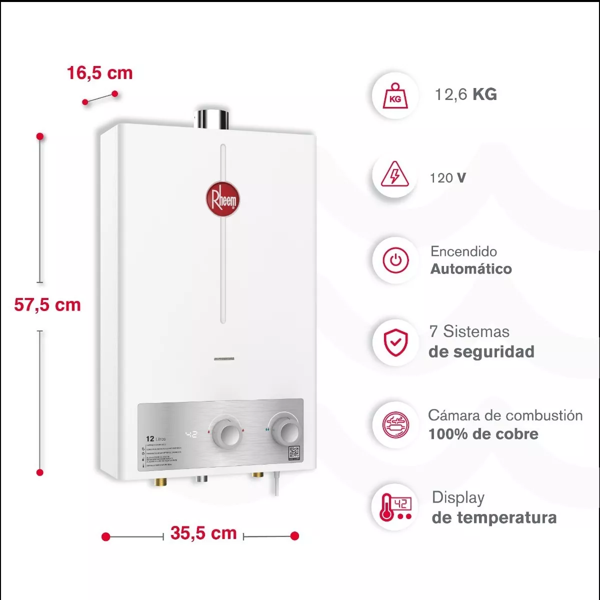 Calentador de Agua H5X Acero 120V, Bunn en Colombia desde $7.840.255