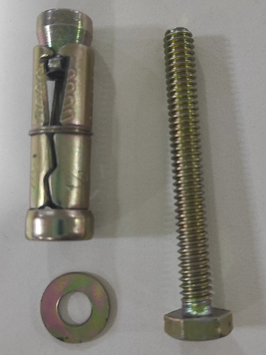 Ramplug Metalico 1/4 Con Tornillo