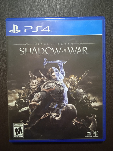 Middle Earth Shadow Of War - Play Station 4 Ps4 