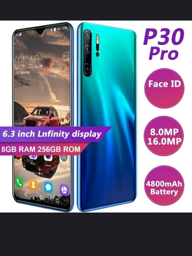 Huawei P30 Pro Smartphone 8+256 Gb Android 9.0