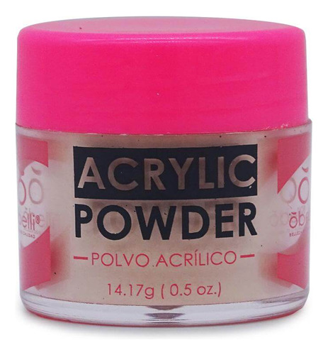 Polvo Acrilico Obelli 1/2oz Nude Con Brillo