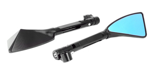 Imagem 1 de 3 de Retrovisor Esportivo Tipo Tomok Preto Honda Hornet 600 2006
