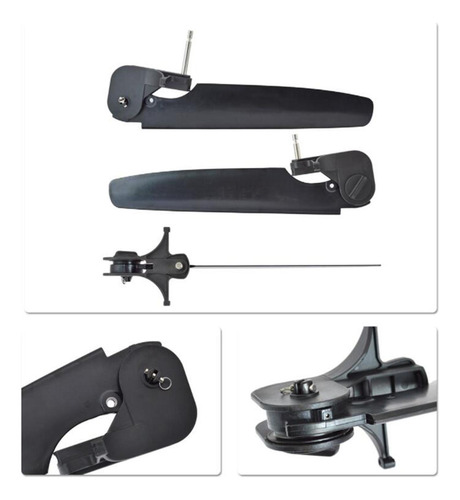 2×kayak Barco Timón De Dirección Ajustable Piezas De