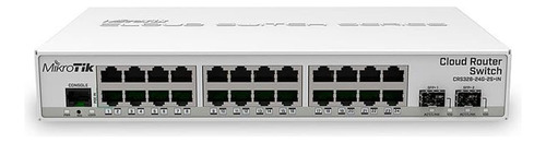 Mikrotik Cloud Router Switch 326-24g-2s+in Con Routeros,