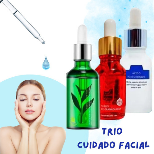 Set 3 Serum Arroz Granada Te Verde Anti- Envejecimiento F Tipo de piel Normal