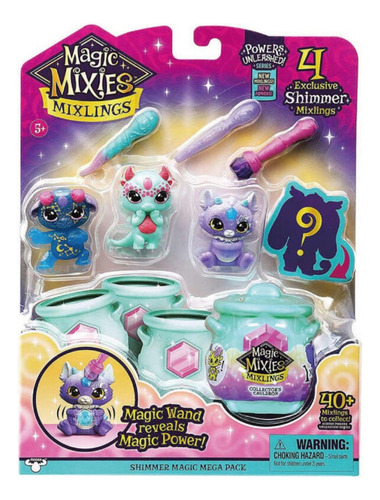 Caldero Mágico Magic Mixies Shimmer Magic Mega Pack X 4