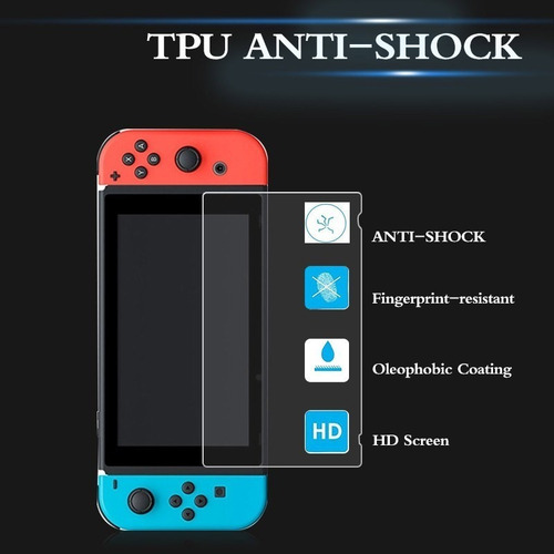 Estuche P Nintendo Switch + Protecor P Joystick + Mica 9h