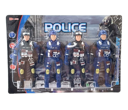 Soldado Policia X4 En Bc  0171