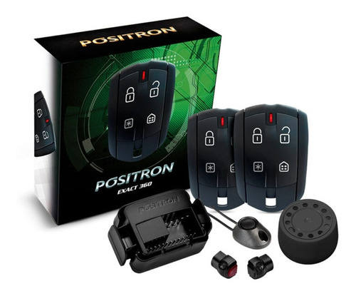 Alarme Automotivo Positron Cyber Exact Ex360 Universal Carro