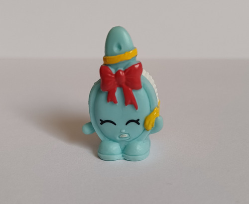 Mini Figura Shopkins Cepillo Curly (Usado)