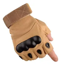 Comprar Guantes Tácticos Con Protección Cortos Coyote Seguridad Moto