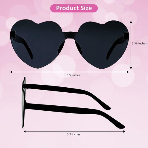 Bachelorette Party Sunglasses, Heart Shaped Sunglasses Team