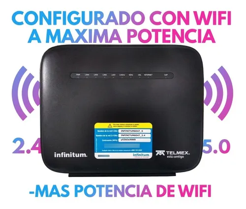 Usar módem infinitum como router inalámbrico hotsell