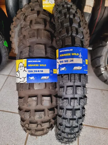 Pneus Michelin Anakee Wild 90 90 21 150 70 18 Africa Twin