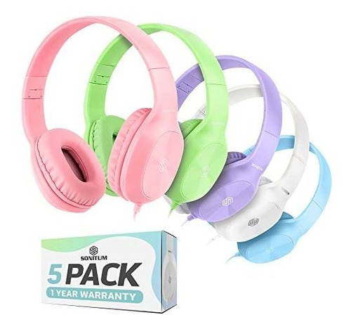 Auriculares Infantiles Sonitum 5-pack Escolares