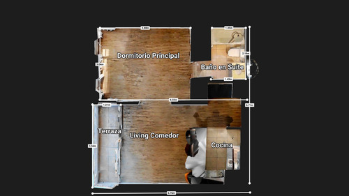 Se Vende Departamento 1 Dormitorio+estacionamiento, Ñuñoa
