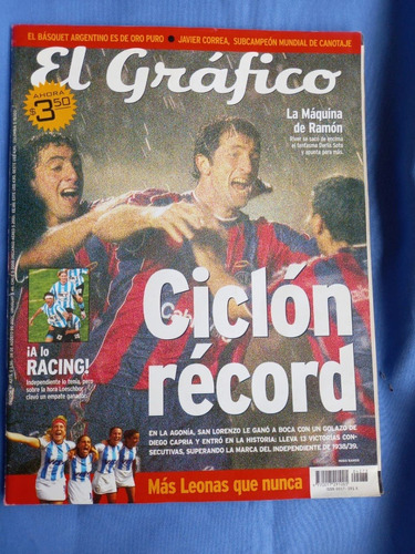 Revista El Grafico - 4273 - Ciclón Récord