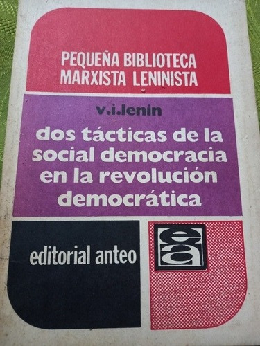 Dos Táctica De La Social Democracia En Rev Democratica Lenin