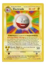 Comprar Electrode 21\u002F102 Pokemon Tcg Carta No Holo Rare Base Set