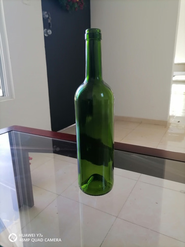 Botellas De Vidrio Decoración Verdes. 