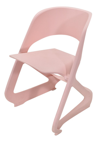 Silla Rosa Apilable Para Exteriores Terraza Jardin Eventos