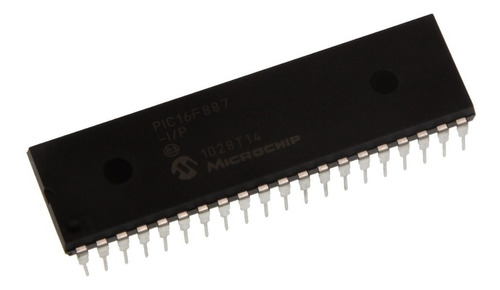 Pic16f887 Microcontrolador 8 Bits Original Microchip Dip40