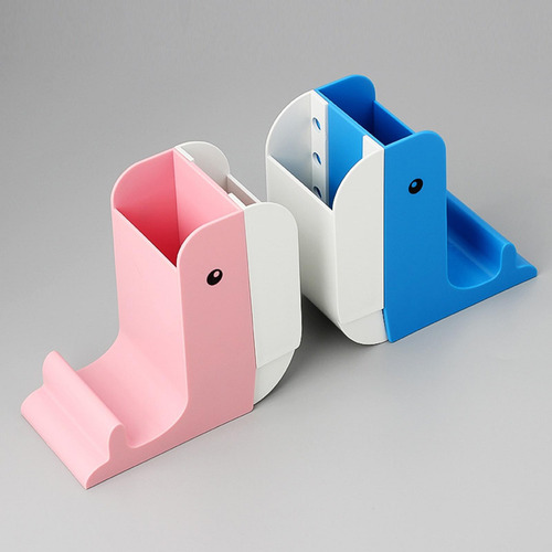 Organizador De Mesa Con Forma De Animal, Portalápices Rosa