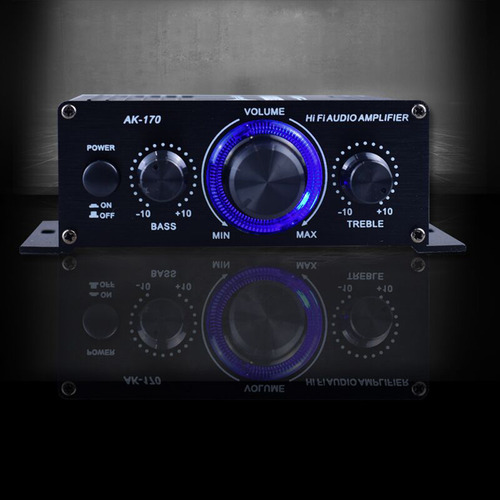 Altavoz Doméstico Sound Machine Mini Audio Ak170 Para Coche