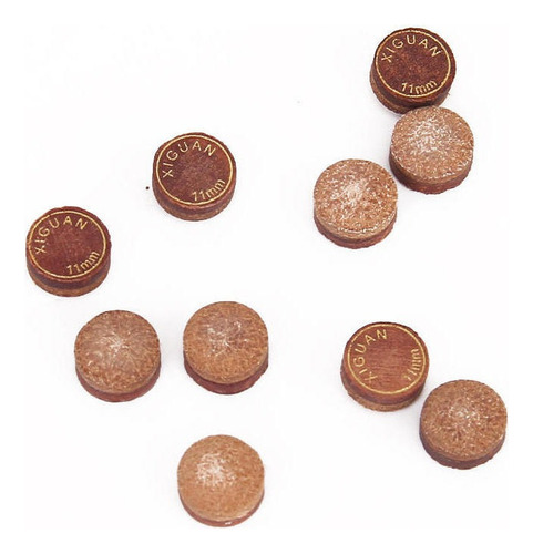 Taco De Billar De Billar De Billar De Material Cuero 10pcs