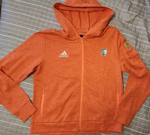 Campera Adidas Las Leonas Original Talle Xl Naranja (Usado)