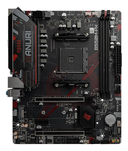 Placa Mae Pichau Danuri B550m-px, Ddr4, Socket Am4, M-atx