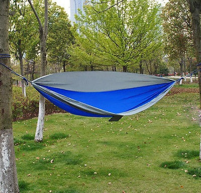 Doble Hamaca Árbol 2 Personas Persona Patio Cama Columpio Po