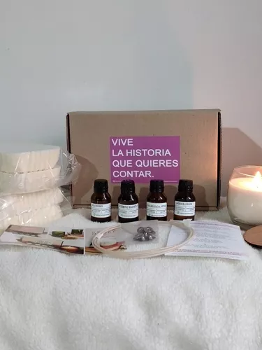 Kit para hacer velas de soja