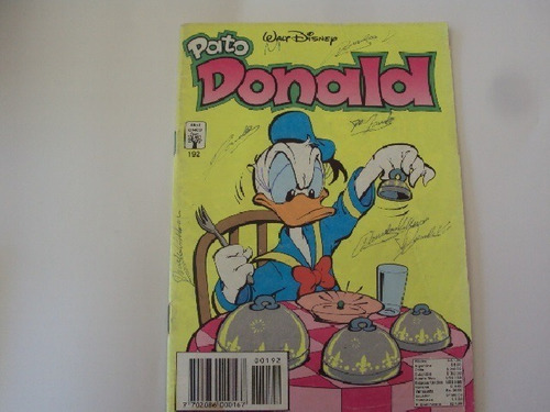  Historieta Pato Donald # 192 -  Disney - Abril Cinco