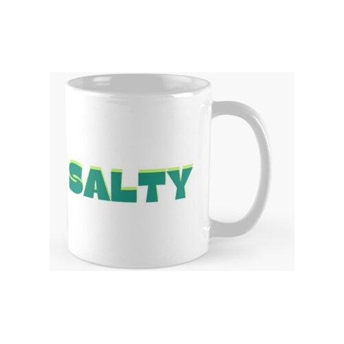 Taza Paquete De Memes Salados De Color Verde Calidad Premium