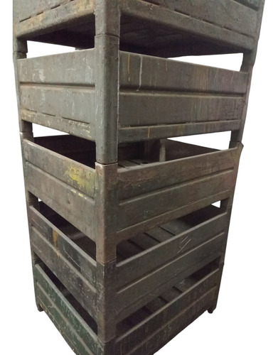 Capacho Contenedor Metálico 89x100x32cm 280 Litros.no Envio No (Usado)