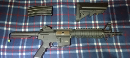 Rifle De Airsoft Leviathan M4 Ris Cpb Bk 2g