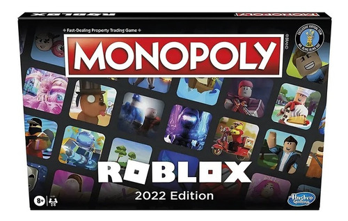 Monopoly: Roblox Edición 2022 Juego De Mesa + Código Virtual