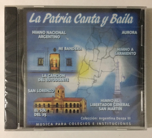 Cd La Patria Canta Y Baila Volumen 3 Open Music V-