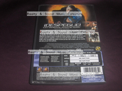 Minority Report Sentencia Previa Pelicula Dvd Tom Cruise (Usado)