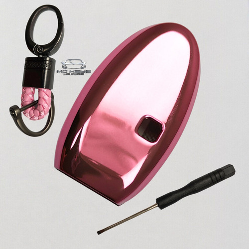 Funda Llave Nissan Sentra Versa Xtrail Altima Rogue Rosa Tpu