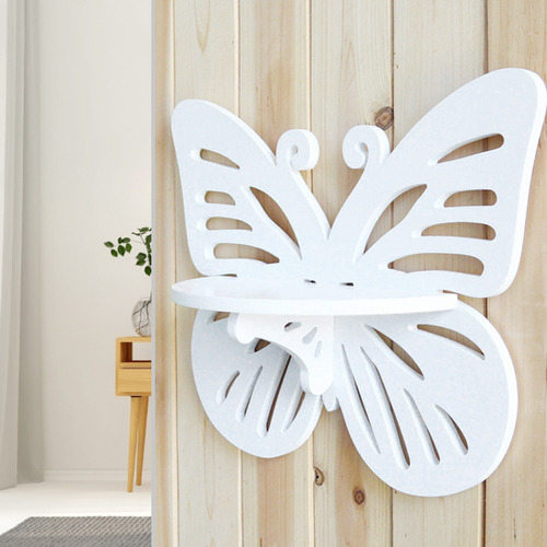 Estantería De Pared Con Forma De Mariposa, Estilo Rural, Hog