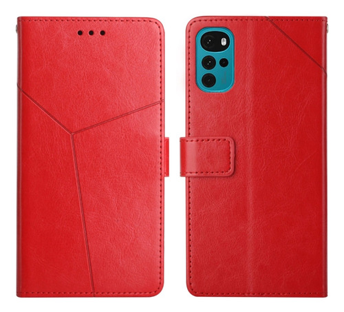 Funda De Poliuretano Con Costuras En Y Para Motorola Moto G2