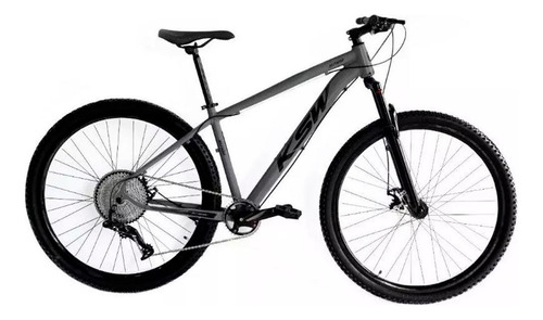 Bicicleta Aro 29 Bike Ksw Mtb 12v Marchas K7 Alumínio Cor Grafite Fosco -ad Pto Tamanho Do Quadro 17