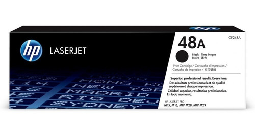 Toner Hp Cf248a 48a Negro Original Laserjet Hp M15w M28 M29